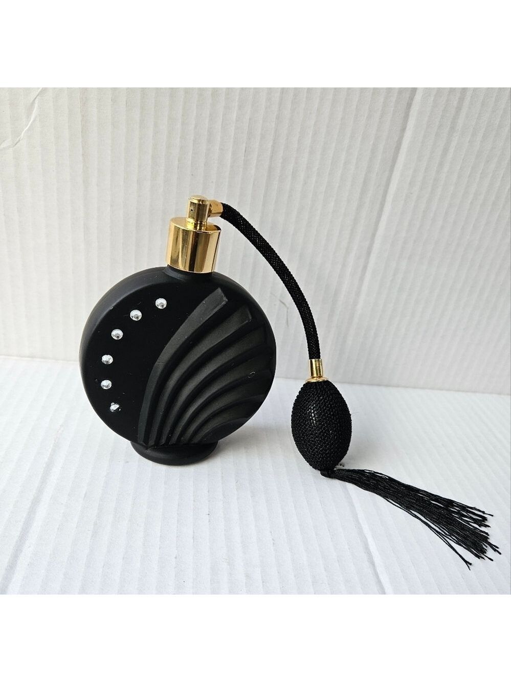 Vintage Giftcraft Art Deco Style Perfume Bottle Atomizer